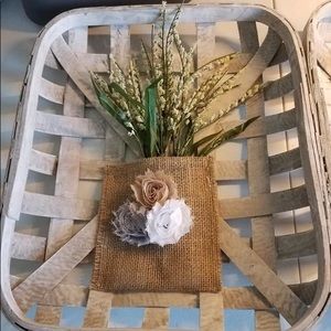Farmhouse Set of 2 Tabacco Basket